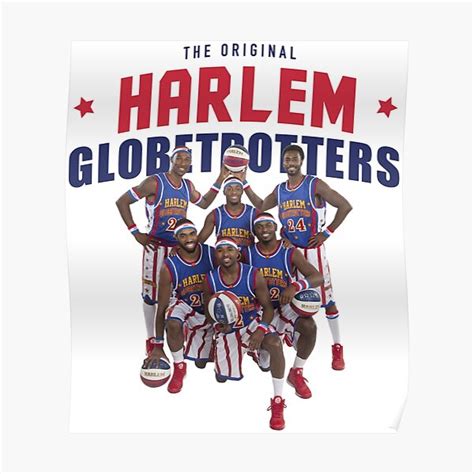 "HARLEM GLOBETROTTERS" Poster for Sale by juhulkiju | Redbubble