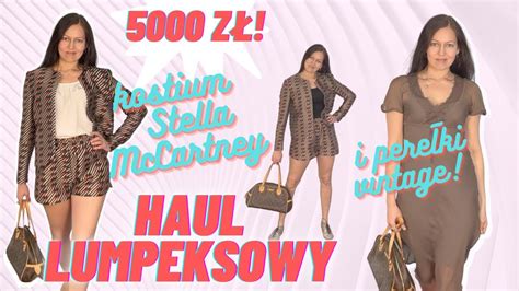 Haul lumpeksowy kupiłam zestaw od Stella McCartney wart 5000 zł