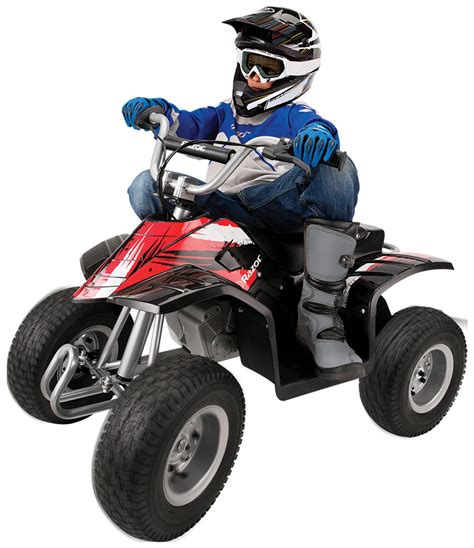 Razor 24v Black Kids Electric Dirt Quad Bike