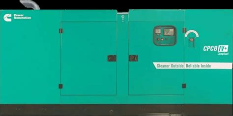 Jakson Cummins Silent Dg Set 140 Kva Cpcb Iv Plus Three Phase At Rs