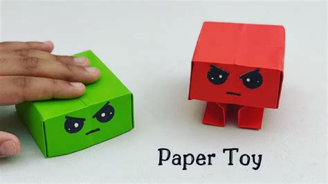 How To Make Easy Paper Toy For Kids Nursery Craft Ideas Paper Craft