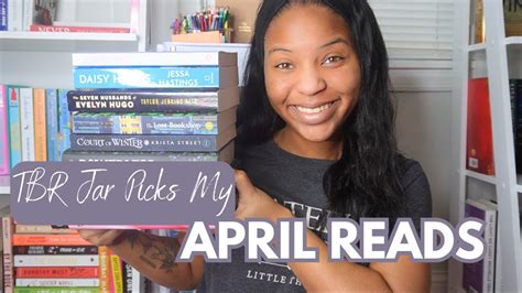 TBR Prompt Jar Chooses My April Reads My April TBR YouTube