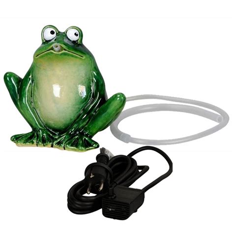 Wasserspeier Frosch Keramik grüne 34 95