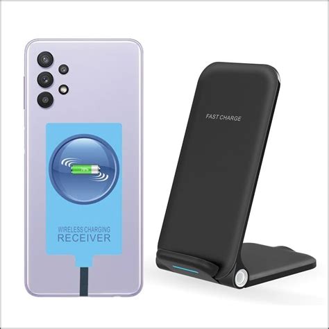 Repaly Wireless Charging Receiver For Samsung Galaxy A12 A22 A32 A42 A52 A72 4g 5g External Type