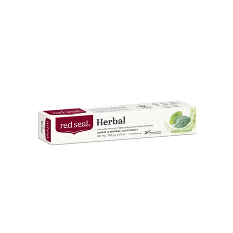 Buy Red Seal Toothpaste Herbal 100g Coles