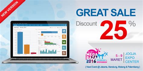 Great Sale 25 Di Mega Bazaar Consumer Show 2016 Jogja Software