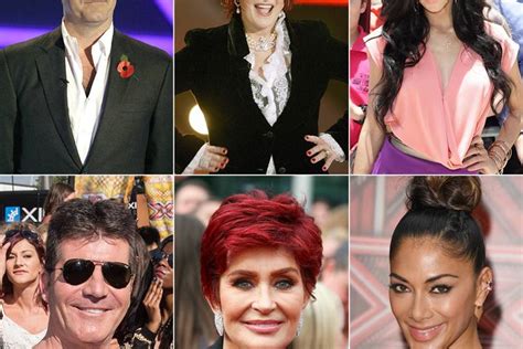 The X Factor Judges And Hosts Then And Now Glamour Uk