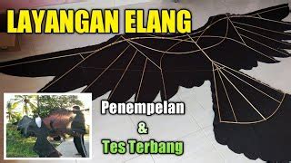 Cara Membuat Kerangka Layang Layang Elang Guru Berbagi