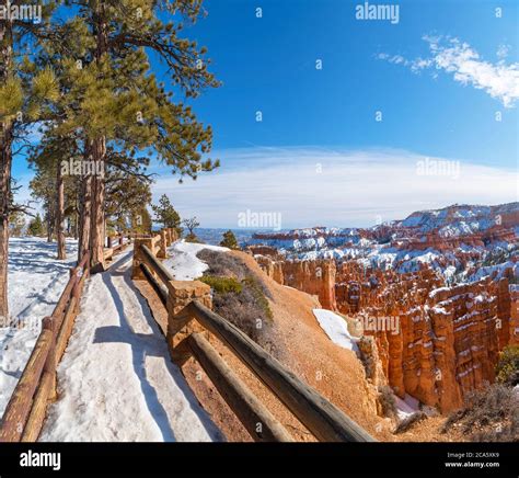 Bryce Amphitheater From The Rim Trail At Sunset Point Bryce Canyon