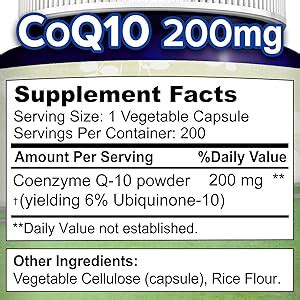 Amazon Asquared Nutrition Coq Capsules And Mg High