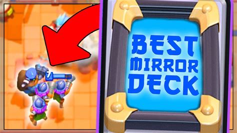 Mirror Op Best 3 Musketeer Mirror Deck In Clash Royale Youtube