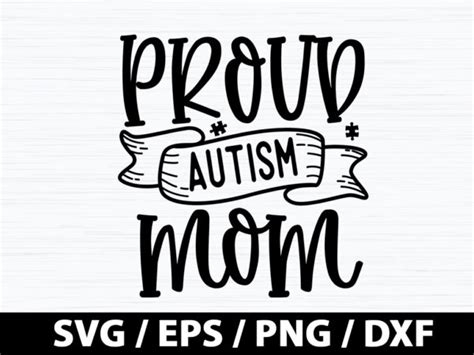 Proud Autism Mom Svg Buy T Shirt Designs