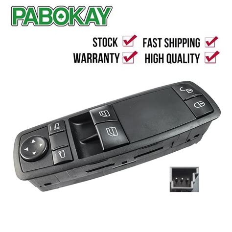 1698206410 Electric Power Window Master Switch Fits For Mercedes Benz