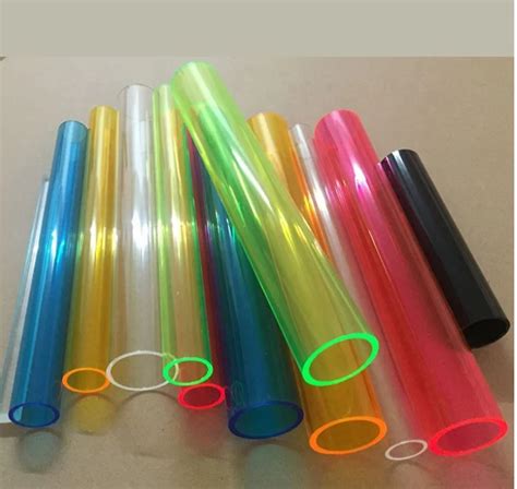 Extrusion Colorful Oem Custom Acrylic Pmma Colored Led Lgp Pipe Clear