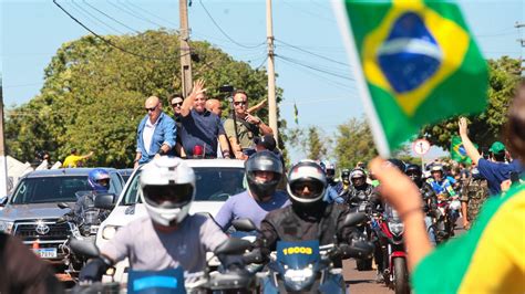 Motociata em Rio Verde motiva ação do PT contra Bolsonaro no TSE Mais