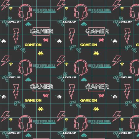 Gaming Pattern Wallpapers - Top Free Gaming Pattern Backgrounds ...