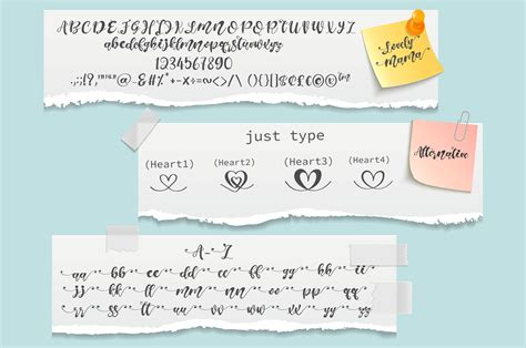 Lovely Mama I Love You Font - Design Cuts