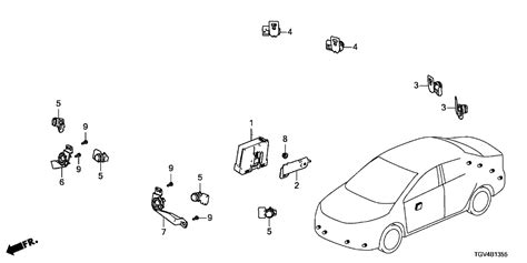 Tgv A Genuine Acura Sensor Unit Parking