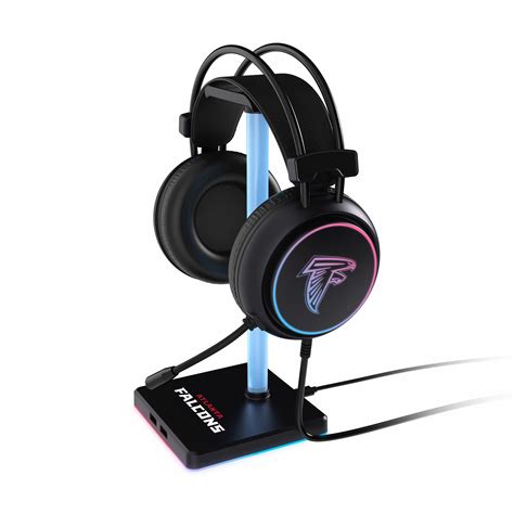 LED Gaming Headset + Stand // Atlanta Falcons - SOAR NFL Gaming Headset ...