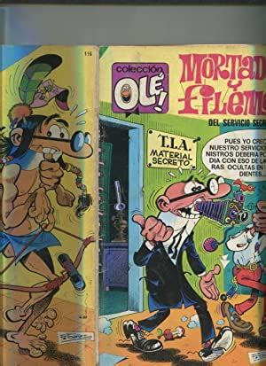 Coleccion Ole Numero Mortadelo Y Filemon Del Servicio Secreto