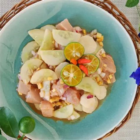 Kinilaw Na Tuna Malasugue Malasugi Fish Ceviche