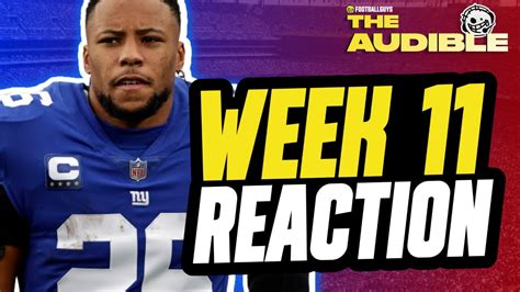 Week Instant Reactions And Recap Fantasy Football Youtube