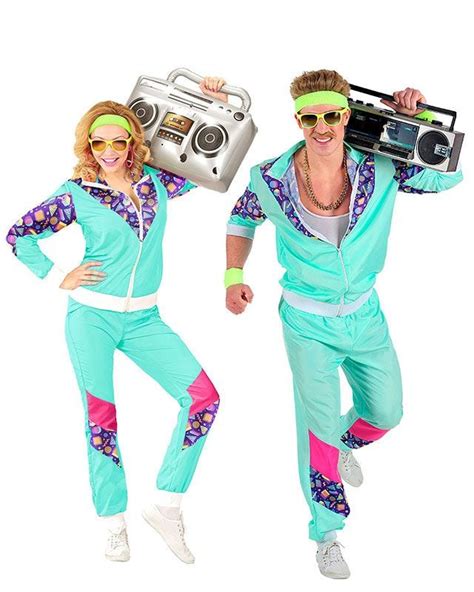 80s Funky Shell Suit Adult Costume Party Delights