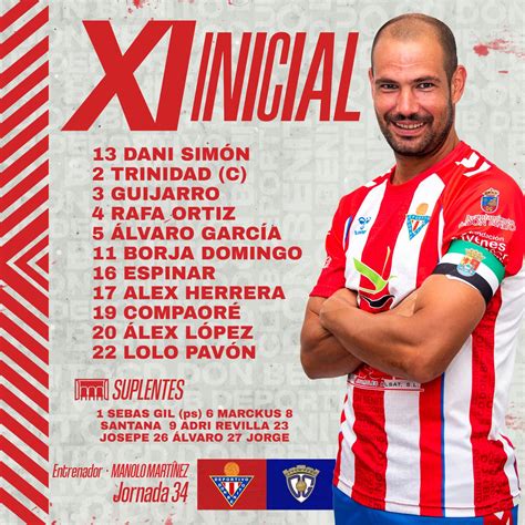 Cd Don Benito On Twitter Inicial Once Inicial Confirmado