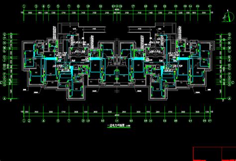 十四层住宅楼电气施工图纸（强电弱电）免费下载 电气图纸 土木工程网