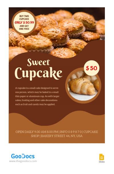 Free Bakery Flyer Templates