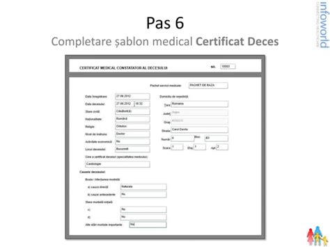 Certificat Deces Ppt