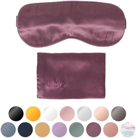 Amazon Blissy Silk Sleep Mask Silk Eye Sleeping Mask For Women