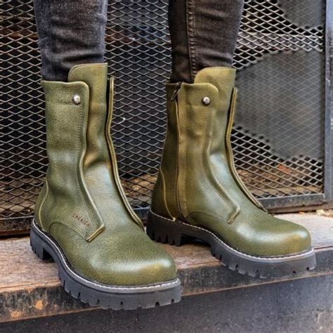 Chekich Ch027 Green Long Boot Bottic