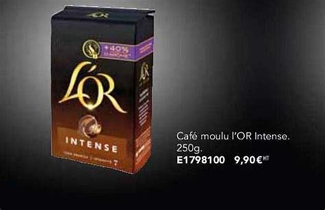 Promo Café Moulu L or Intense chez Plein ciel iCatalogue fr