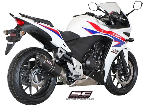 Honda CBR 500 R Oval Exhaust By SC Project