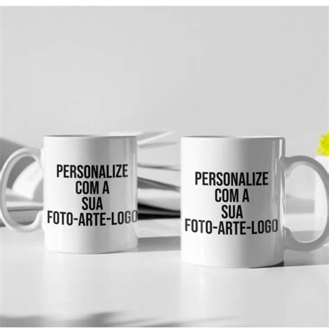 Caneca Personalizada Foto Xicara Personalizada Foto Logo Frase