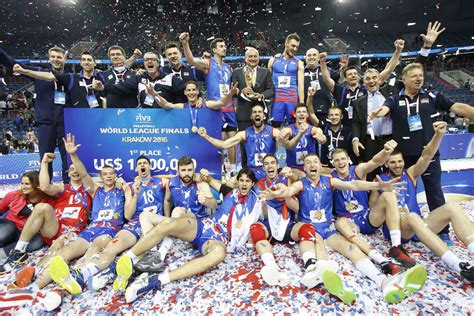 Serbia 2016 Fivb World League Champions Pictures And Videos