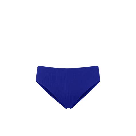 Classic Midrise Bikini Bottom Iris Blue Texture Change Of Scenery Wolf Badger