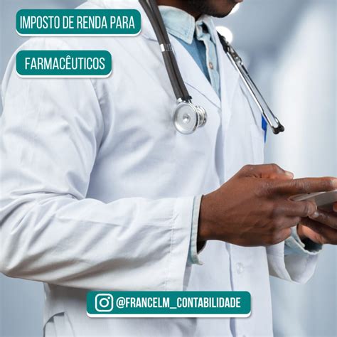 Imposto de renda para farmacêuticos Como declarar Contabilidade