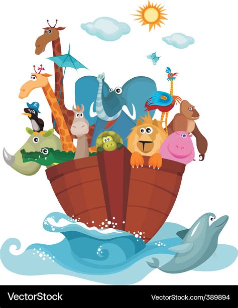 Noahs Ark Royalty Free Vector Image Vectorstock