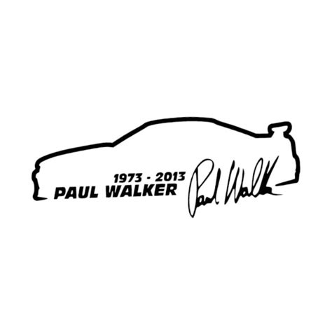 Paul Walker Tuning Auto Car Sticker Window Decal - Etsy