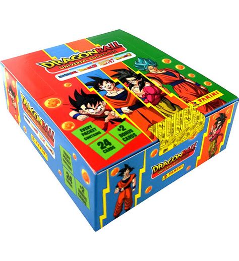 Panini Dragon Ball Universal Trading Cards Fatpack Caixa Stickerpoint