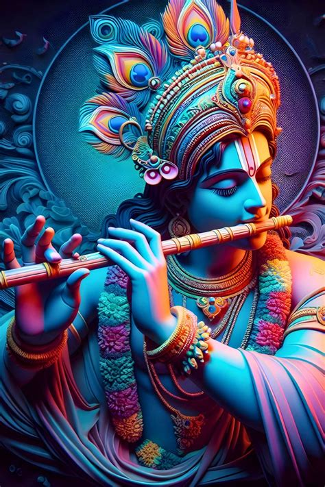 Lord krishna playing flute hd wallpapers – Artofit