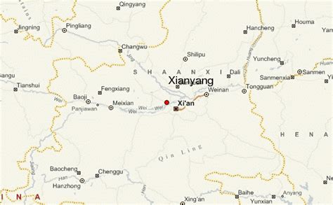 Xianyang Map