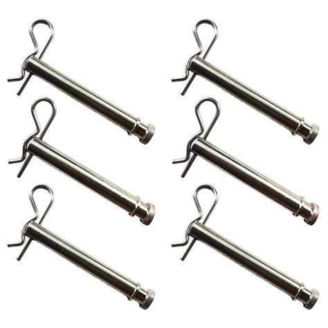 6x Bandw Ts35010 Tow And Stow Stainless Steel Receiver Hitch Pin With Keeper Clip Ebay