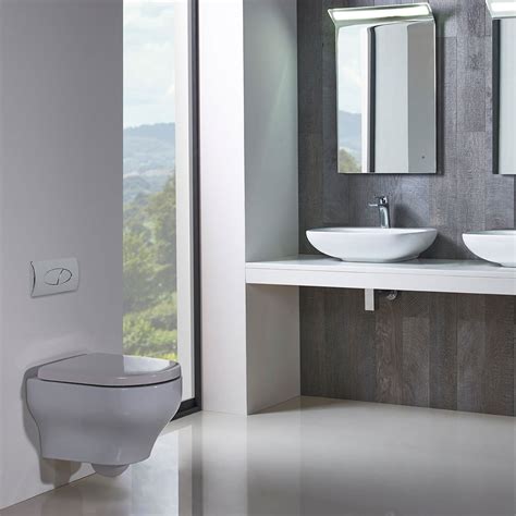 Roper Rhodes Note Wall Hung Wc Pan Soft Close Seat Online Now