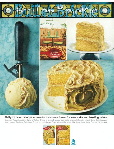 Discontinued Foods On Twitter Betty Crocker Butter Brickle Cake Mix