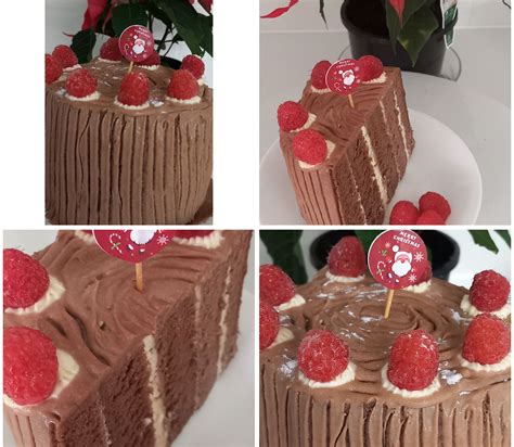 Christmas Tree Stump Cake Bunch
