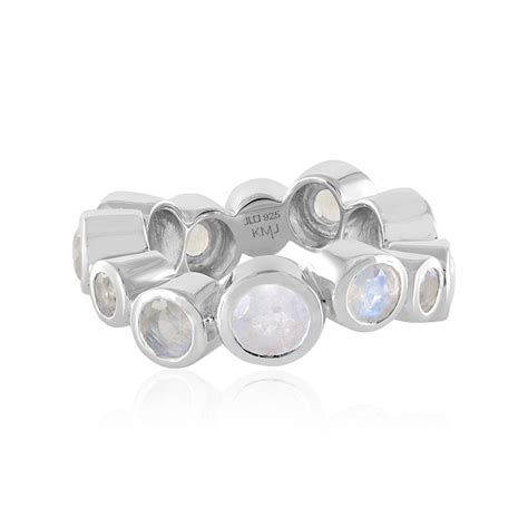 Regenbogen Mondstein Ring Aus Sterlingsilber Km Von Juwelo