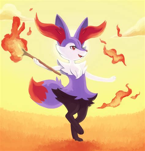 Braixen Shiny By Tortaviso On Deviantart